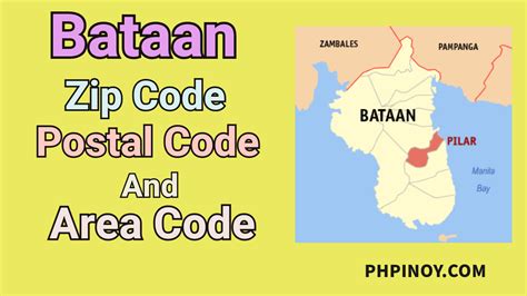 postal code balanga bataan|Zip Codes for Bataan .